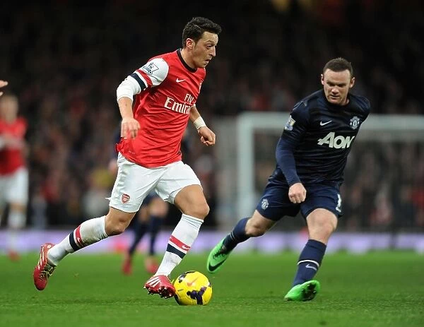 Mesut Ozil Outsmarts Wayne Rooney: Arsenal's Masterclass vs Manchester United, Premier League 2013-14