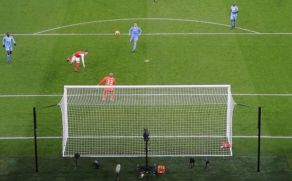 Mesut Ozil Scores Arsenal's Second Goal Against Stoke City (Premier League 2016-17)