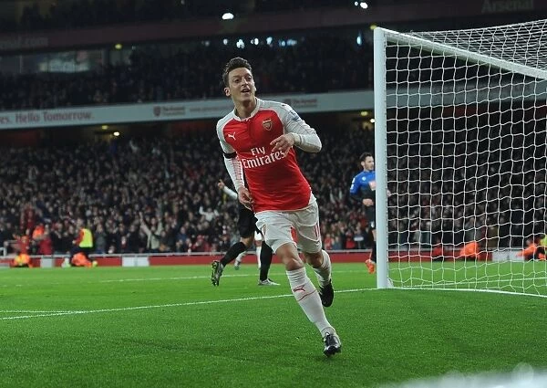 Mesut Ozil Scores Arsenal's Second Goal vs Bournemouth (2015-16) - Arsenal Football Club