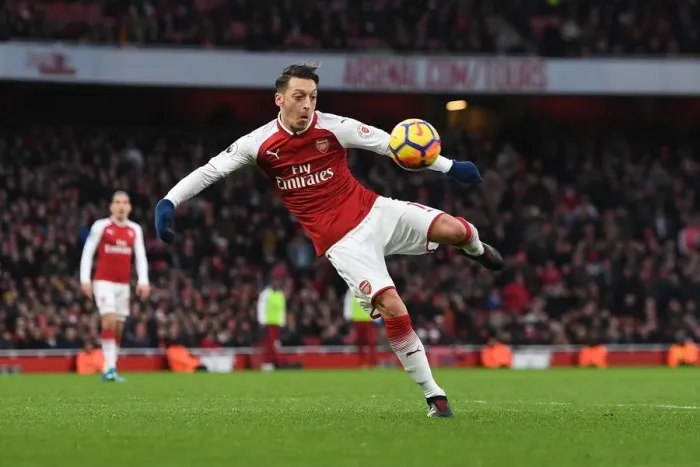 Framed Print : Mesut Ozil Scores: Arsenal's Triumph Over Newcastle United, Premier League 2017-18 Framed Print : Mesut Ozil Scores: Arsenal's Triumph Over Newcastle United, Premier League 2017-18