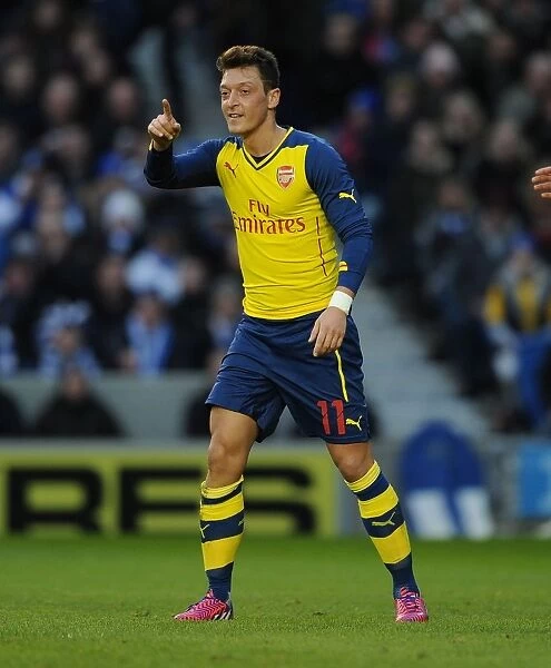 Mesut Ozil Scores Brace: Arsenal Triumphs Over Brighton in FA Cup
