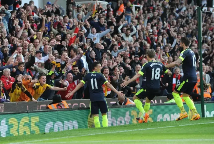 Framed Print : Mesut Ozil Scores Brace: Arsenal's Victory Over Stoke City (2016-17) Framed Print : Mesut Ozil Scores Brace: Arsenal's Victory Over Stoke City (2016-17)