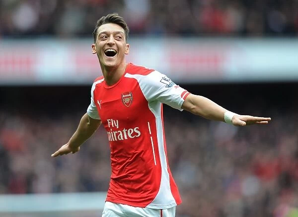 Mesut Ozil Scores the Decisive Goal: Arsenal vs. Liverpool, Premier League 2014-15