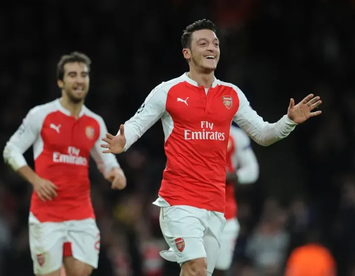 Framed Print : Mesut Ozil Scores First Arsenal Goal: Arsenal FC vs Dinamo Zagreb in the 2015 Champions League Framed Print : Mesut Ozil Scores First Arsenal Goal: Arsenal FC vs Dinamo Zagreb in the 2015 Champions League