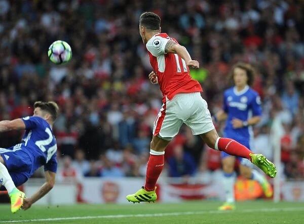 Mesut Ozil Scores the Thrilling Third Goal: Arsenal vs. Chelsea, Premier League 2016-17