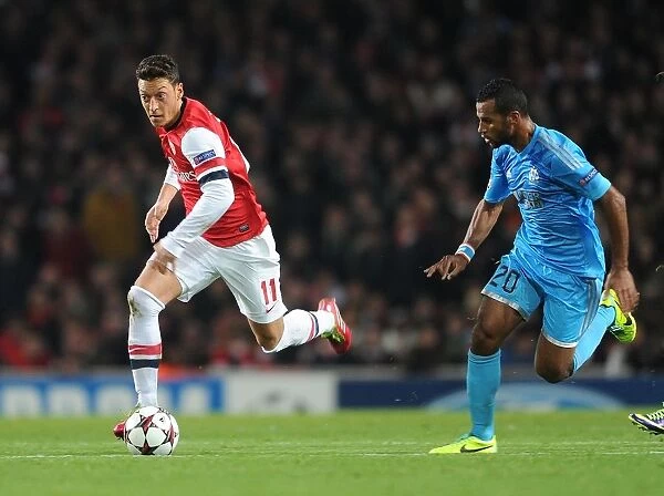 Mesut Ozil vs Alaixys Romao: Clash of Midfield Maestros in Arsenal vs Marseille UCL Showdown