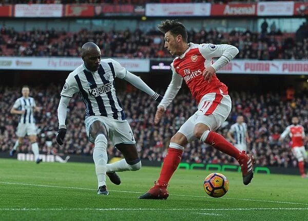 Mesut Ozil vs. Allan Nyom: A Riveting Clash at the Emirates (December 2016)