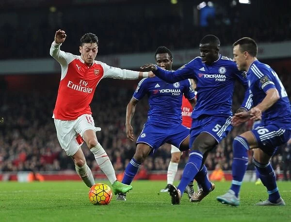 Mesut Ozil vs. Chelsea's Defense: A Battle at the Emirates (2015-16)