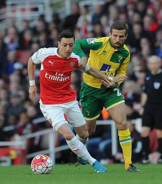 Mesut Ozil vs. Gary O'Neil: A Battle at the Emirates, Arsenal vs. Norwich City, Premier League, 2016