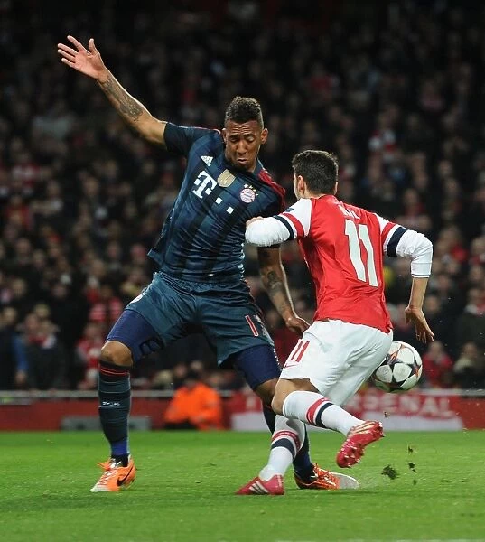 Mesut Ozil vs Jerome Boateng: Penalty Showdown in Arsenal vs Bayern Munich UCL Clash