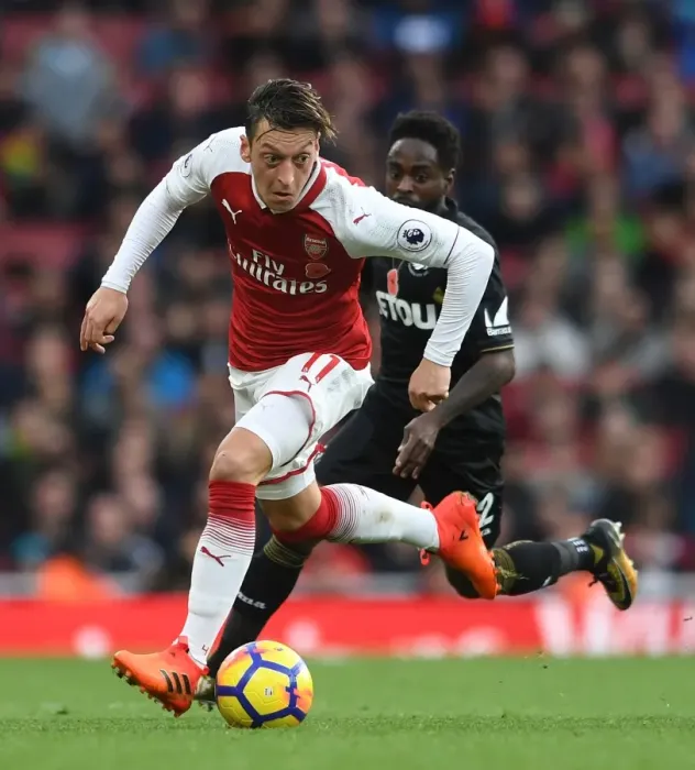 Framed Print : Mesut Ozil vs. Nathan Dyer: Arsenal vs. Swansea City, Premier League Showdown Framed Print : Mesut Ozil vs. Nathan Dyer: Arsenal vs. Swansea City, Premier League Showdown