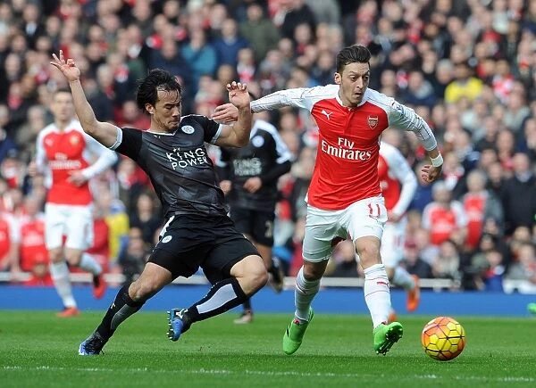 Mesut Ozil vs Shinji Okazaki: A Premier League Showdown at the Emirates