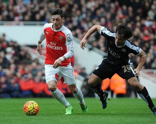 Mesut Ozil vs Shinji Okazaki: A Premier League Showdown at the Emirates