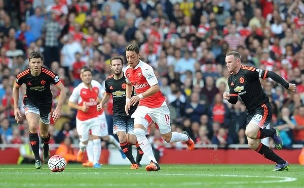 Mesut Ozil's Brilliance: Arsenal's 3-0 Triumph over Manchester United, 2015