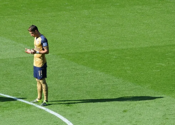 Framed Print : Mesut Ozil's Five-Goal Blitz: Arsenal's Dominant 5-2 Victory over Leicester City (2015 / 16 Barclays Premier League) Framed Print : Mesut Ozil's Five-Goal Blitz: Arsenal's Dominant 5-2 Victory over Leicester City (2015 / 16 Barclays Premier League)