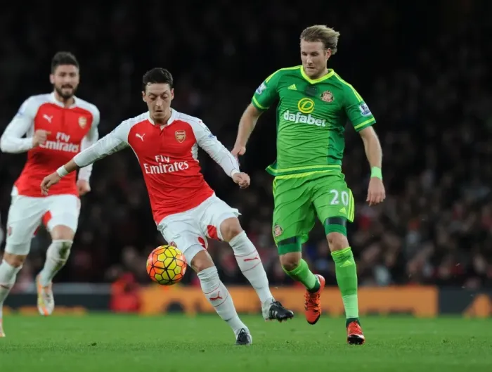 Framed Print : Mesut Ozil's Magic: Arsenal Overpowers Sunderland, Premier League 2015-16 Framed Print : Mesut Ozil's Magic: Arsenal Overpowers Sunderland, Premier League 2015-16