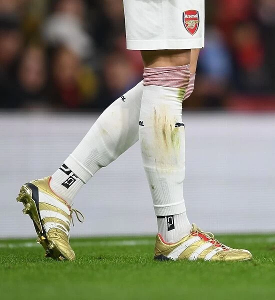 Mesut Ozil's New Boots: Arsenal vs Stade Rennais, UEFA Europa League Round of 16 (2019)