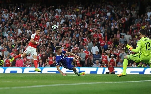 Mesut Ozil's Stunner: Arsenal's Triumph Over Chelsea in the Premier League (2016-17)