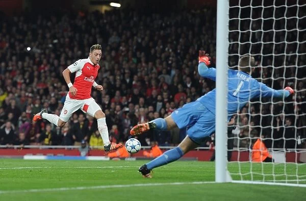 Mesut Ozil's Stunning Goal: Arsenal FC Defies FC Bayern Munchen in Champions League Showdown, London 2015
