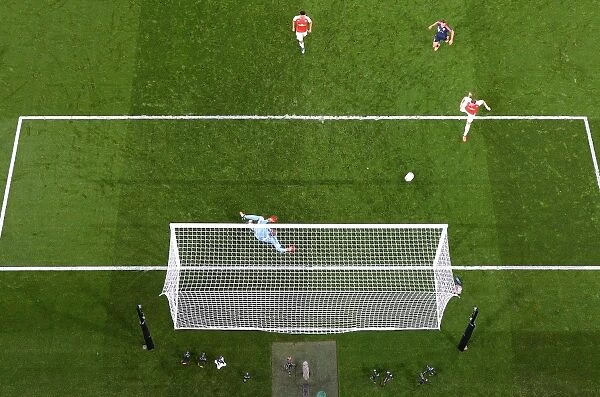 Mesut Ozil's Stunning Goal: Arsenal FC vs. FC Bayern Munich, UEFA Champions League, 2015