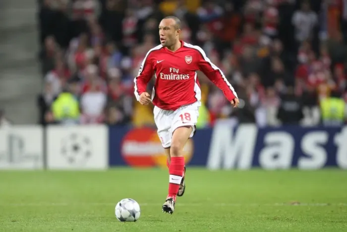 Framed Print : Mickael Silvestre (Arsenal)