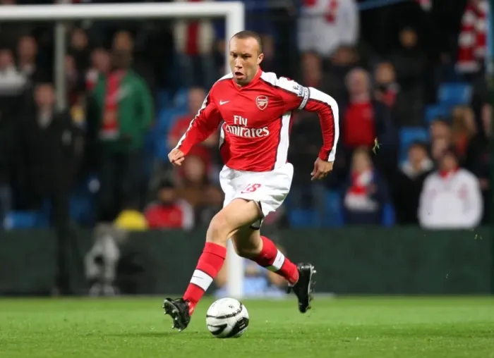 Framed Print : Mikael Silvestre (Arsenal). Manchester City 3: 0 Arsenal. Carlin Cup 5th Round Framed Print : Mikael Silvestre (Arsenal). Manchester City 3: 0 Arsenal. Carlin Cup 5th Round