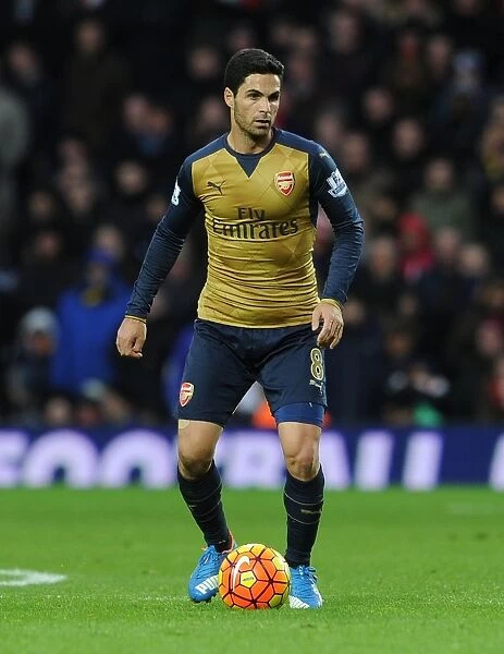 Mikel Arteta in Action: Arsenal vs. West Bromwich Albion (2015-16)