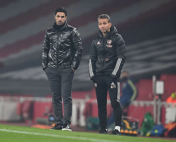Mikel Arteta and Albert Stuivenburg: Leading Arsenal FC to Victory Against Molde FK at Emirates Stadium