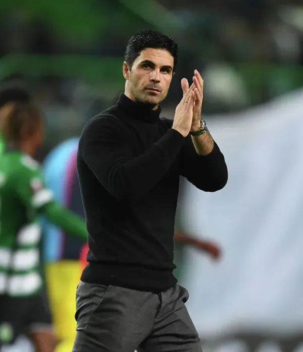 Framed Print : Mikel Arteta Applauds Arsenal Fans: Sporting Lisbon vs Arsenal, UEFA Europa League 2022-23 - Round of 16, First Leg Framed Print : Mikel Arteta Applauds Arsenal Fans: Sporting Lisbon vs Arsenal, UEFA Europa League 2022-23 - Round of 16, First Leg