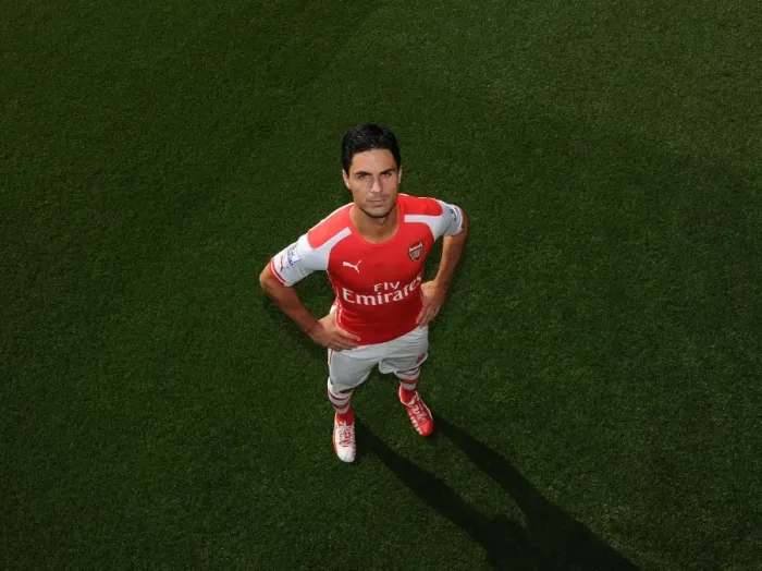 Framed Print : Mikel Arteta at Arsenal 1st Team Photocall, Emirates Stadium (2014) Framed Print : Mikel Arteta at Arsenal 1st Team Photocall, Emirates Stadium (2014)