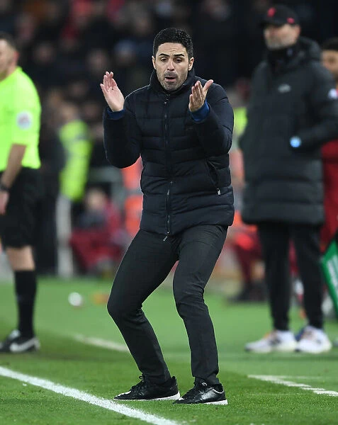 Mikel Arteta and Arsenal Face Liverpool in Carabao Cup Semi-Final Showdown at Anfield
