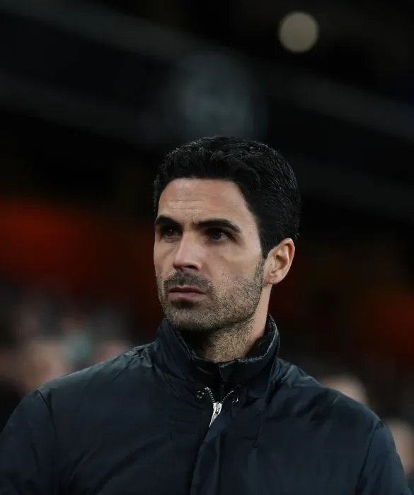 Framed Print : Mikel Arteta Before Arsenal FC vs Olympiacos FC - UEFA Europa League 2020