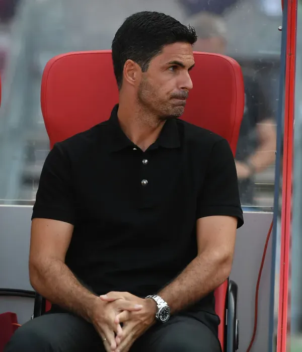 Framed Print : Mikel Arteta: Arsenal Manager Prepares for Nuremberg Friendly, 2023