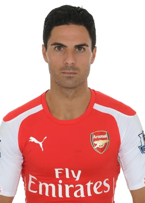 Framed Print : Mikel Arteta at Arsenal Photocall 2014 / 15