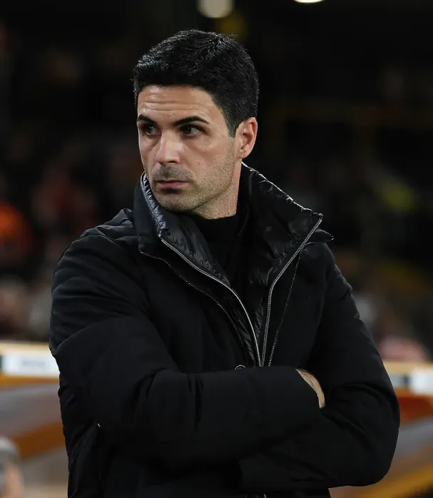 Framed Print : Mikel Arteta Before Arsenal's Clash Against Wolverhampton Wanderers in the Premier League (2022-23) Framed Print : Mikel Arteta Before Arsenal's Clash Against Wolverhampton Wanderers in the Premier League (2022-23)