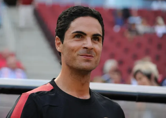 Framed Print : Mikel Arteta: Arsenal's Focused Leader Before Cologne Clash (2012) Framed Print : Mikel Arteta: Arsenal's Focused Leader Before Cologne Clash (2012)