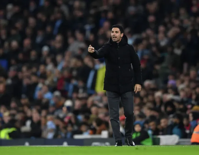 Framed Print : Mikel Arteta Faces Off Against Manchester City in FA Cup Showdown Framed Print : Mikel Arteta Faces Off Against Manchester City in FA Cup Showdown