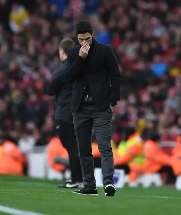 Framed Print : Mikel Arteta Faces Off Against West Ham United in Premier League Clash Framed Print : Mikel Arteta Faces Off Against West Ham United in Premier League Clash