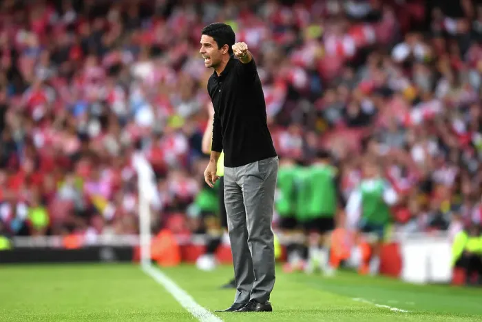 Framed Print : Mikel Arteta Gives Instructions: Arsenal vs AS Monaco, Emirates Cup 2023-24 Framed Print : Mikel Arteta Gives Instructions: Arsenal vs AS Monaco, Emirates Cup 2023-24