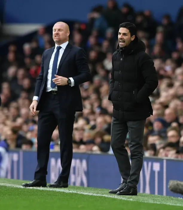 Framed Print : Mikel Arteta at Goodison Park: Arsenal vs Everton, Premier League 2022-23 Framed Print : Mikel Arteta at Goodison Park: Arsenal vs Everton, Premier League 2022-23