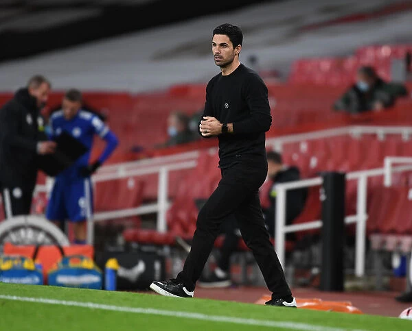 Mikel Arteta Guides Arsenal in Empty Emirates: Arsenal vs Leicester City, 2020-21