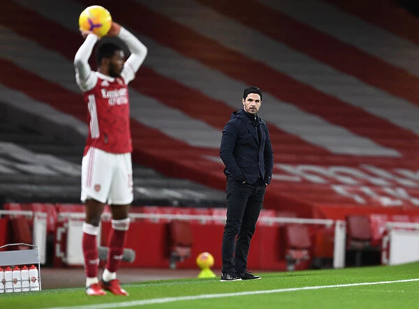 Mikel Arteta Guides Arsenal in Empty Emirates: Arsenal vs Southampton (2020-21)