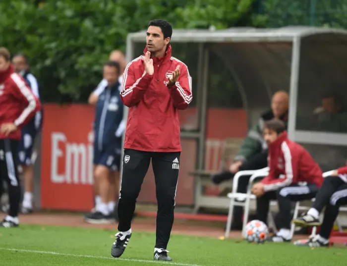 Framed Print : Mikel Arteta Guides Arsenal in Pre-Season Match Against Millwall (2021-22) Framed Print : Mikel Arteta Guides Arsenal in Pre-Season Match Against Millwall (2021-22)