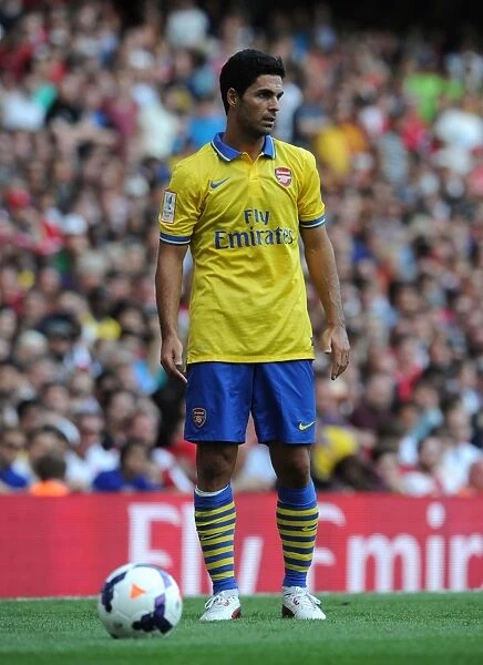 Mikel Arteta Leads Arsenal in the 2013 Emirates Cup: Arsenal vs Napoli