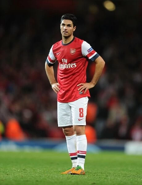 Mikel Arteta Leads Arsenal in Champions League Clash Against Olympiacos (2012)