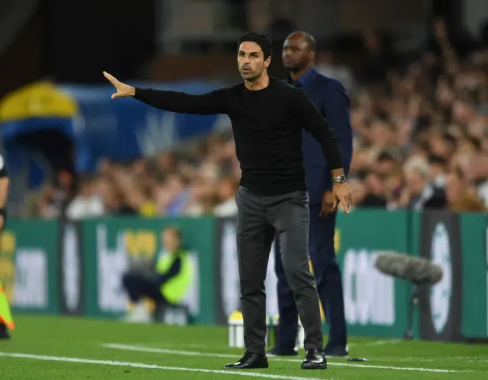 Framed Print : Mikel Arteta Leads Arsenal in Crystal Palace Clash - Premier League 2022-23 Framed Print : Mikel Arteta Leads Arsenal in Crystal Palace Clash - Premier League 2022-23