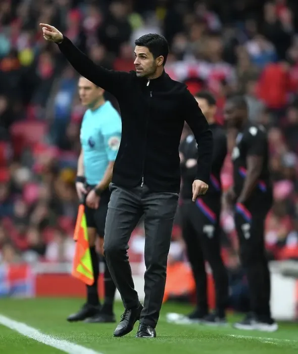 Framed Print : Mikel Arteta Leads Arsenal Against Crystal Palace in Premier League Clash Framed Print : Mikel Arteta Leads Arsenal Against Crystal Palace in Premier League Clash