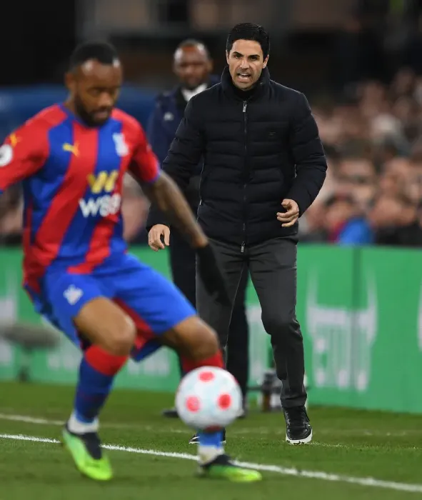 Framed Print : Mikel Arteta Leads Arsenal Against Crystal Palace in Premier League Showdown Framed Print : Mikel Arteta Leads Arsenal Against Crystal Palace in Premier League Showdown