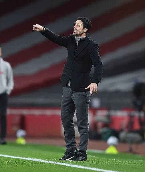 Mikel Arteta Leads Arsenal in Empty Emirates: Arsenal vs Manchester City (2020-21)
