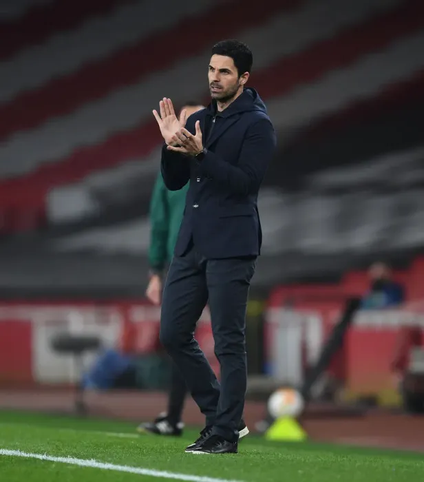 Framed Print : Mikel Arteta Leads Arsenal in Empty Emirates: UEFA Europa League Showdown Against Olympiacos Framed Print : Mikel Arteta Leads Arsenal in Empty Emirates: UEFA Europa League Showdown Against Olympiacos